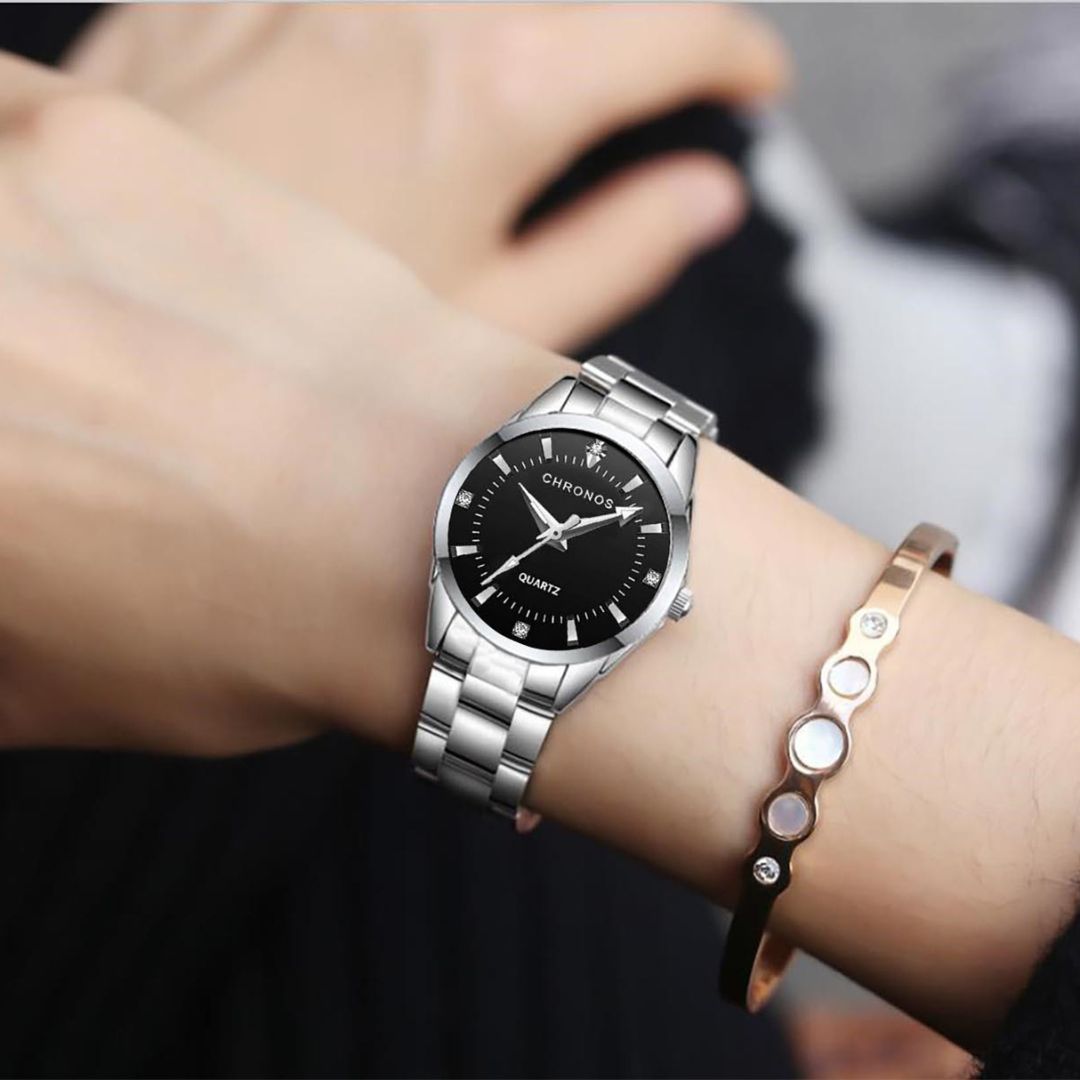 Seraphine Noir Watch