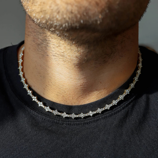 Honeycomb Gold Chain