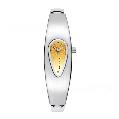 Golden Marquise Watch