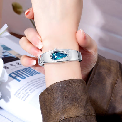 Golden Marquise Watch