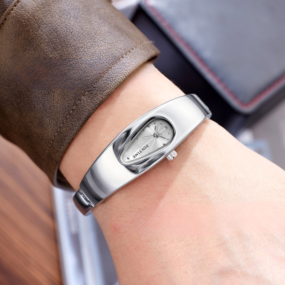 Golden Marquise Watch