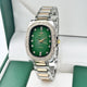 Silver - Green