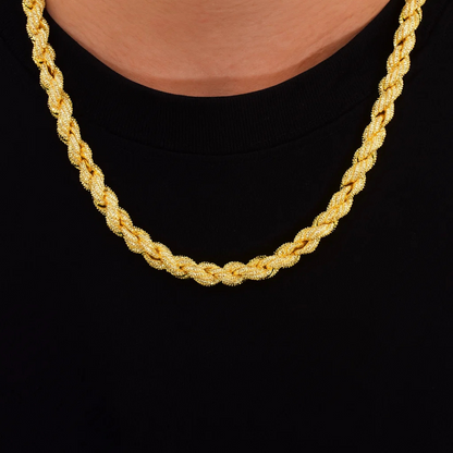 Iced Out Rope Chain